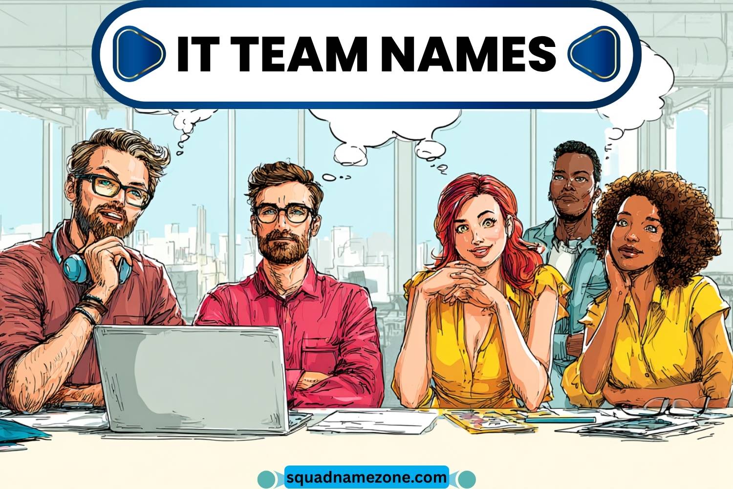 423+ Best IT Team Names: Clever, Funny, and Creative Ideas for Every ...