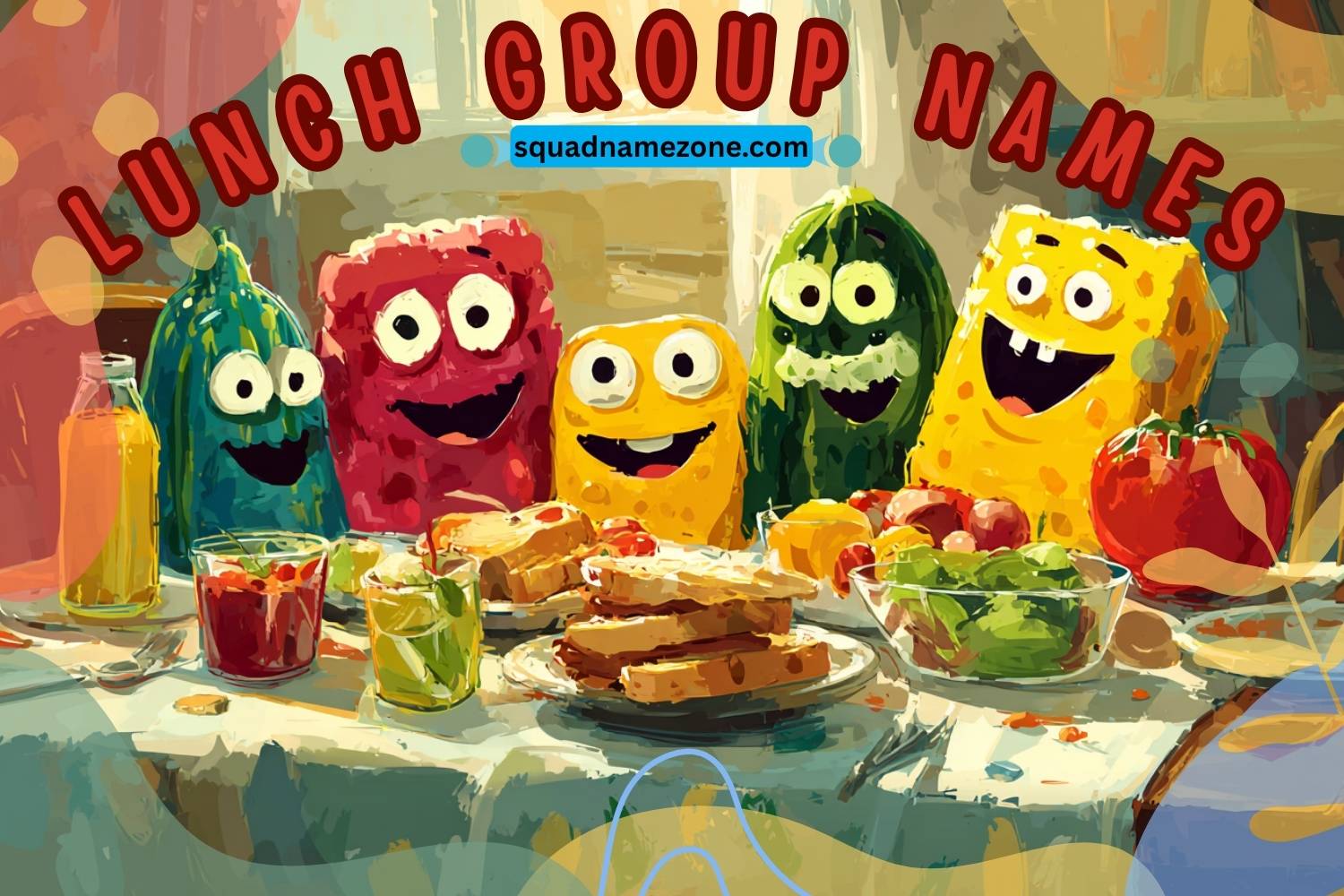 Unique Lunch Names 387+ Best Lunch Group Names: Funny, Cool, and Creative Ideas for Every ...