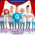 team names starting with g